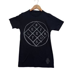 The Arcade Fire Tee Reflektor Studio Album Black Band Tour Concert T Shirt S